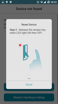 DCH Z120 how to add to mydlink home app