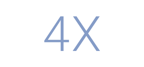 4X