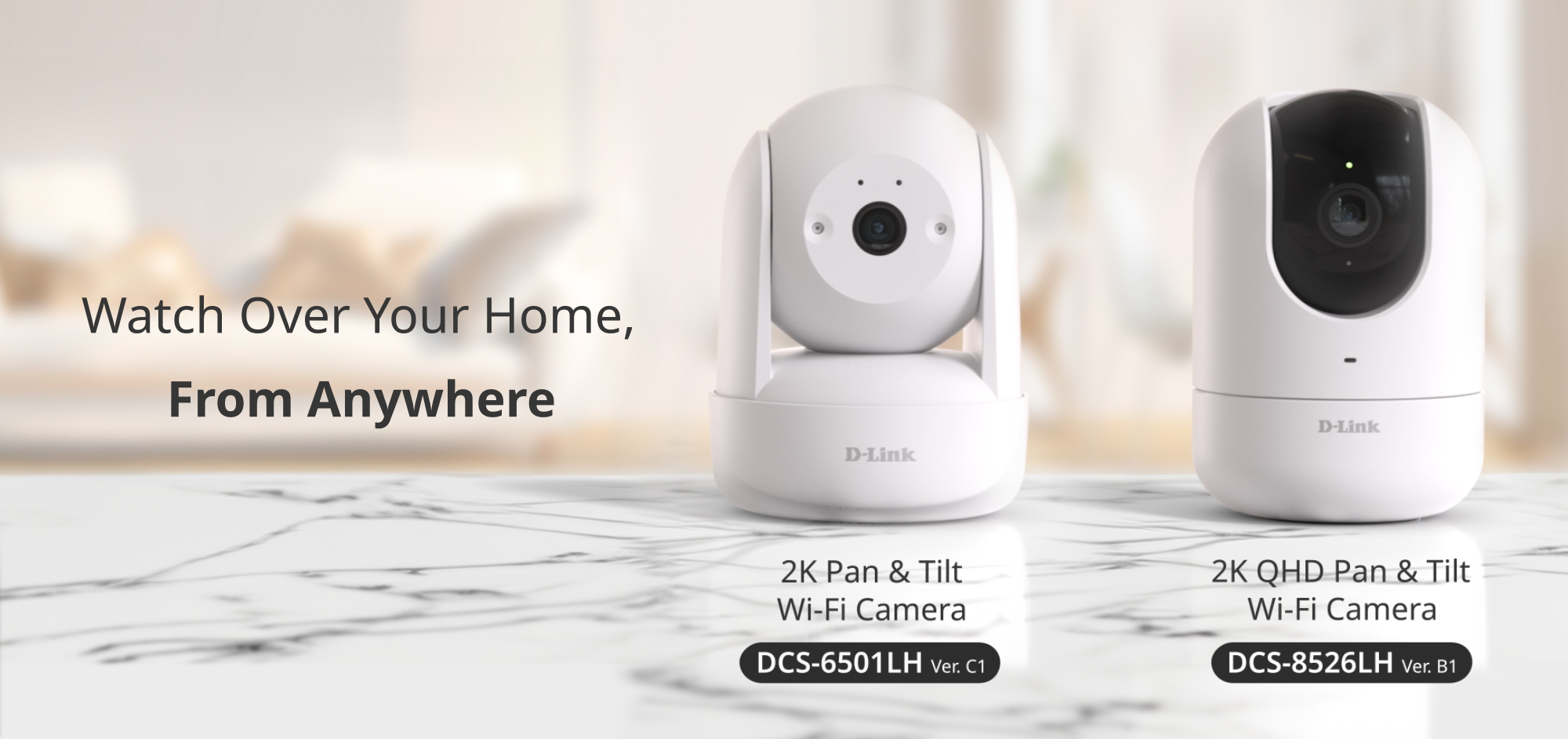 D-Link Unveils Two Advanced 2K Pan & Tilt Wi-Fi Cameras
    Redefining Home Security with Precision and Innovation