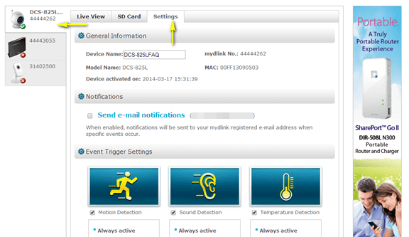 How_To_setup_temperature_sensor_on_my_Eyeon_Baby_camera_through_mydlink_service